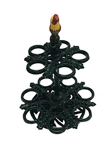 Huevera Gallo 19X28 Cm H1037 En Oferta Importacion - Huevera Gallo H1037 19X28