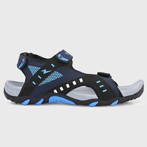 Image of Centrino Men's Phylon Sandals | Lightweight Sports Sandals with Adjustable Straps | Cushioned Comfort Outdoor & Casual Wear | Durable Grip Sole Walking Sandals (9353)