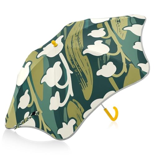 Parapluie pour enfants facile à ouvrir motif rose avec sécurité routière - 2