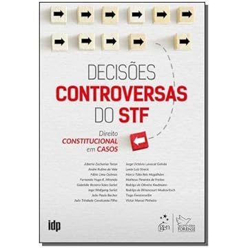 Capa do livro Decisões Controversas do STF - Direito Constitucional em Casos