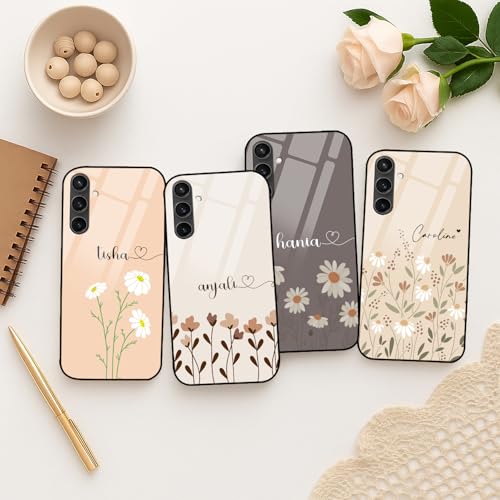Image of COLORflow Back Cover Compatible with Samsung S23 FE 5G | Floral Family Customized | Shockproof TPU Bumper with Camera Protection Back Cover Compatible with Samsung Galaxy S23 FE 5G