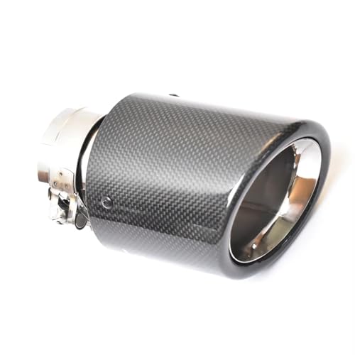 Punta de escape universal para renovar un tubo viejo con fibra de carbono resistente al calor