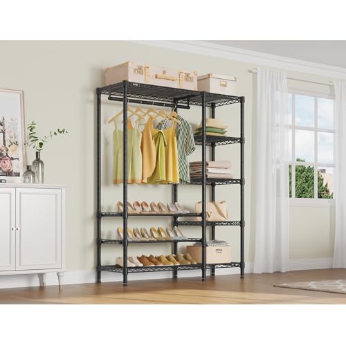 Image of VIPEK V7S Portable Closet for Hanging Clothes Heavy Duty Rack with Shelves