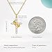 Cicy Bell Pendant Necklace For Women 18K Gold Plated Crown Cross Cubic Zirconia Trendy Necklace Faith Cross Jewelry Gift