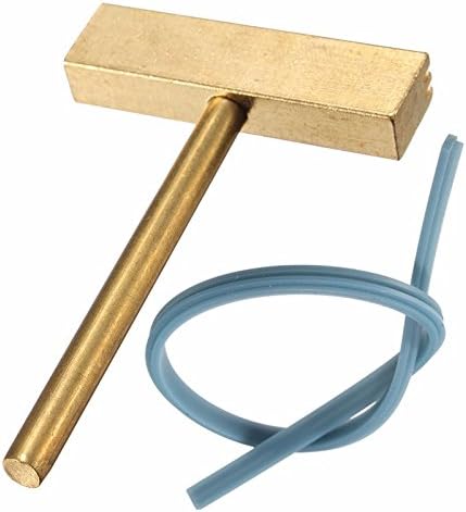 Soldering Iron 60 W T-Tip + 9.4" Rubber Cable for Replacement Ribbon Installation