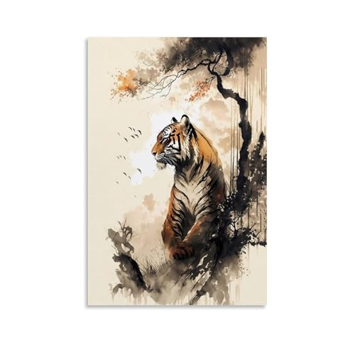 ���n��g���쐶�����|�X�^�[�C���e���A�f�U�C���̃|�X�^�[�A�Ƃ̑����̔��w�A�����̐V�����Ƃ̑��蕨08x12inch(20x30cm) Unframe-style