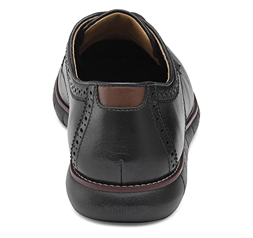 Johnston & Murphy Men's Holden Oiled Leather Plain Toe Dress Casual Lace-up Shoe3