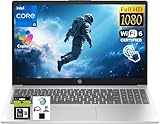 HP 15.6' FHD Touch Screen Student Laptop, 8-Core Intel Core i3-N305(Up to 3.8GHz) 8GB DDR4 RAM 512GB SSD, Laptop Computer with HD Private Webcam Fast Charge Copilot AI WiFi 6 Win11, w/GM Accessory