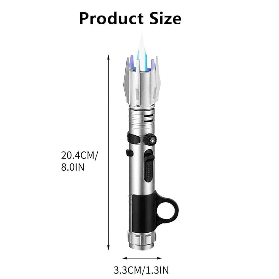 BURNING SHU3661　HERMES フールトゥ Amazon.com: HUZHUAN Big Flame Lighter New Butane Torch