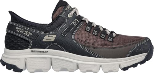 Skechers - Mens Summits at Slip On Shoes, Color Brown/Taupe, Size: 9 W US4