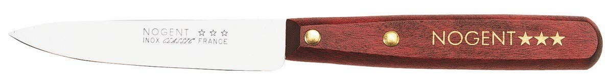 Nogent 02000B Couteau d'Office - Cuchillo con Mango de Madera