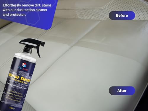 Image of CAR SAAZ Car Interior Cleaner & Protector 5 LTR | Premium Cleaner for All Interior & Upholstery Surfaces | Car Interior, Fabric, Sofa, Carpet & Upholstery Cleaner (5L)