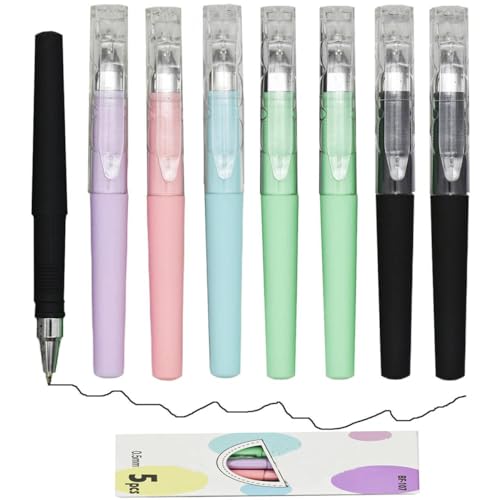 Bolígrafos mini bolsillo 10 piezas tinta negra miniatura 1