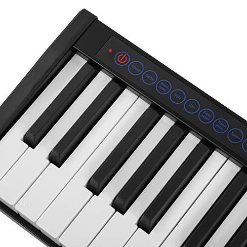 Piano numérique facile et pratique, piano électrique, pour les enfants d’instruments de musique(Le noir) - Les Beatles, Paul McCartney, John Lennon, RIngo Starr, George Harrison Piano numérique facile et pratique, piano électrique, pour les enfants d'instruments de musique(Le noir) – Image 3