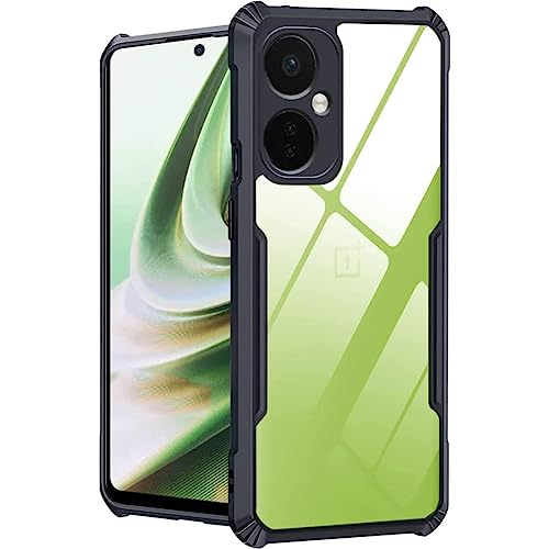 Image of Amazon Brand- Solimo Mobile Cover (Soft & Flexible Back Case with Cushioned Edges) for OnePlus Nord CE 3 Lite 5G (Black)