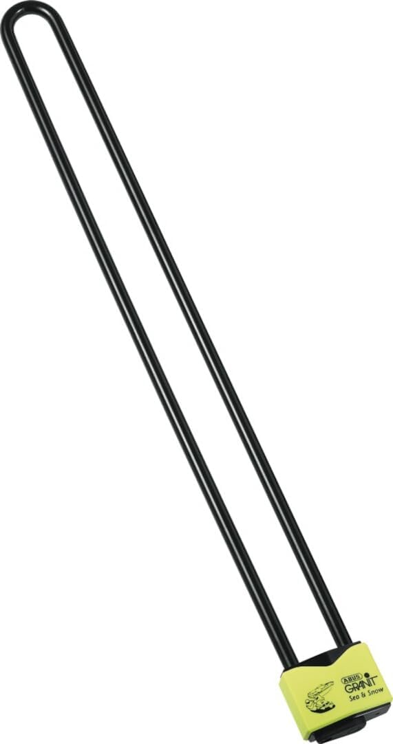 ABUS 26706 Granit Plus Hardened Steel Snowmobile U-Shackle Lock