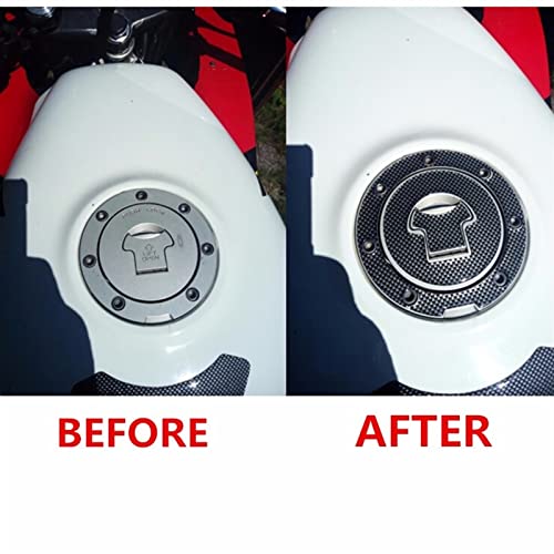 Pegatinas de tanque para Kawasaki Ninja 650R ZX-6R antideslizantes 7