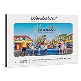 Wonderbox LEGOLAND New York Resort Tickets Gift Box, 2 Tickets Theme Park Entry, Gift Experience for Kids & Families