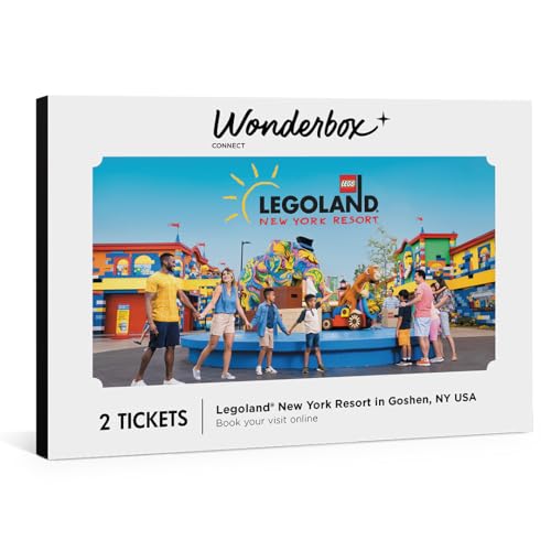 Wonderbox LEGOLAND New York Resort Tickets Gift Box, 2 Tickets