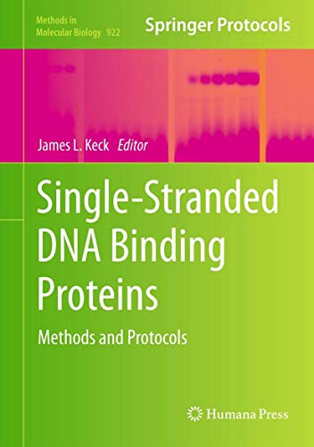 Single-Stranded DNA Binding Proteins: Methods and Protocols: 922 (Methods in Molecular Biology) view 2