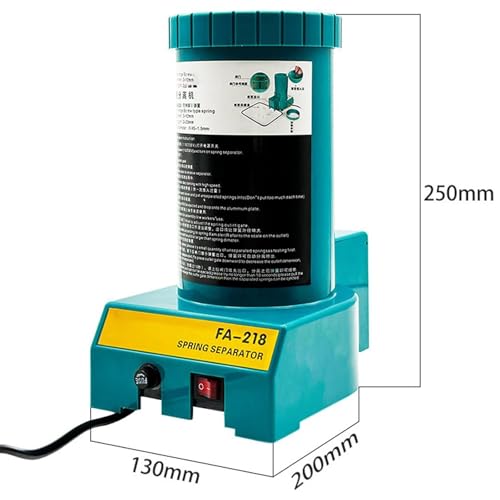 Séparateur de ressorts hélicoïdaux 40W avec sortie réglable de 2 à 15 mm