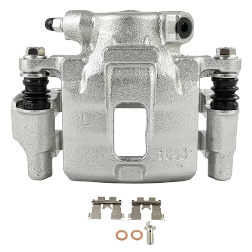 Image of SCITOO 19B1213 Front Left Disc Brake Caliper w /Bracket Fit For Asuna For Sunrunner 1992-1993,For Suzuki For Sidekick 1989-1998,For Suzuki For X-90 1996-1998, Single Piston