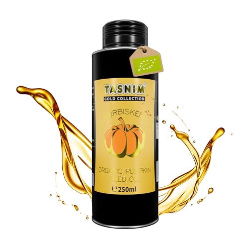 Bio Steirisches Kürbiskernöl – 100% Naturrein & Kaltgepresst – Premium Qualität für Haut und Haare oder Dressing in Salaten – Reich an Omega-3 & Omega-6 Fettsäuren – Hergestellt in Österreich