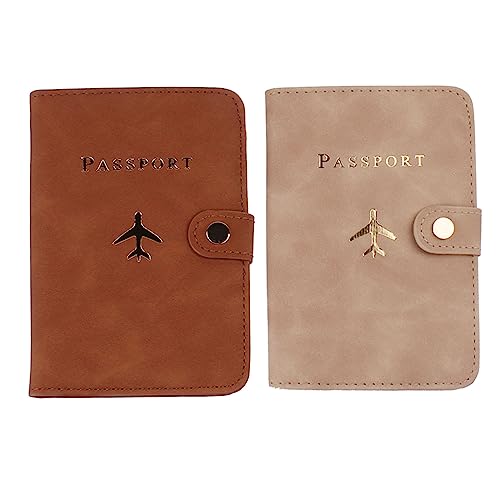Snogisa Passport Wallets Travel Holder Set,Honeymoon gift,matching passport holder for