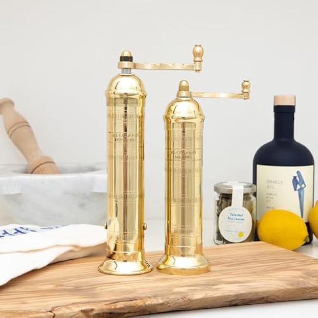 The Original European Mill (Brass, 9-Inch Pepper)