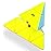 TANCH Pyramid Speed Cube Stickerless Triangle Magic Cube Puzzle Toy Colorful