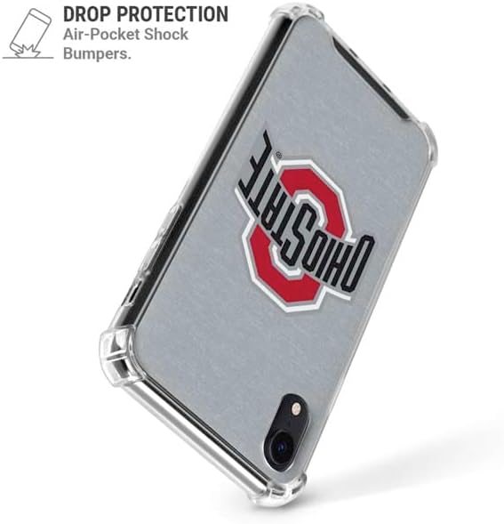 Skinit Clear Phone Case Compatible with iPhone XR - Officially Licensed Ohio State University OSU Logo Design