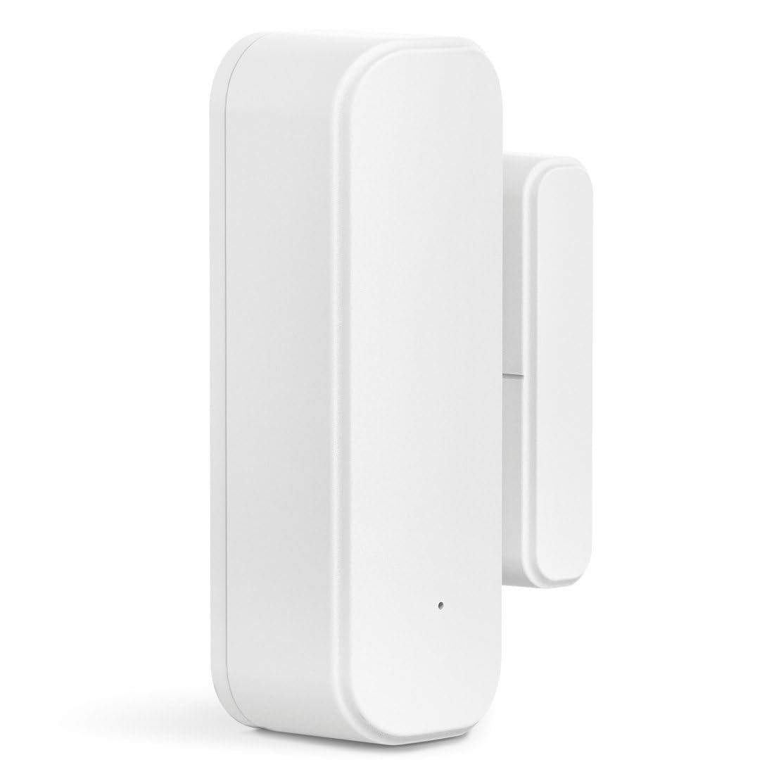 Hama Contatto Porta/finestra WiFi connesso (per porte/finestre/garage, Zigbee, Compatibile con Controllo vocale tramite Amazon Alexa/Google Assistant o Apple Siri), Bianco