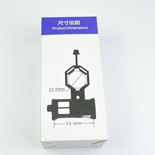 Suporte Para Celular Para Binóculos Telescópio Microscópio Ajustavável Para Diversos Tipos de Lentes