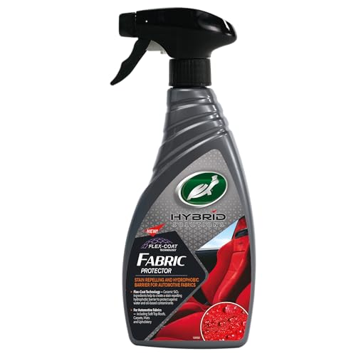 Turtle Wax Hybrid Solutions Fabric Protector for Exterior Soft Top Roofs and Car Interior Upholstery, Waterproofer and Protectant, Repels Water, Dirt and Prevents Stains, 500ml, Pack of 1