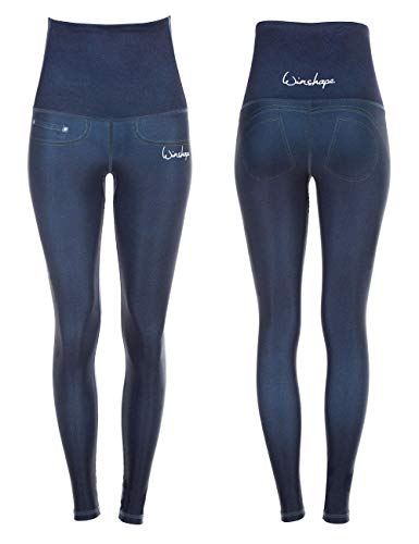 WINSHAPE Damen Forme Power Shape Fonctionnelle Leggings, Rich Blue, XXL