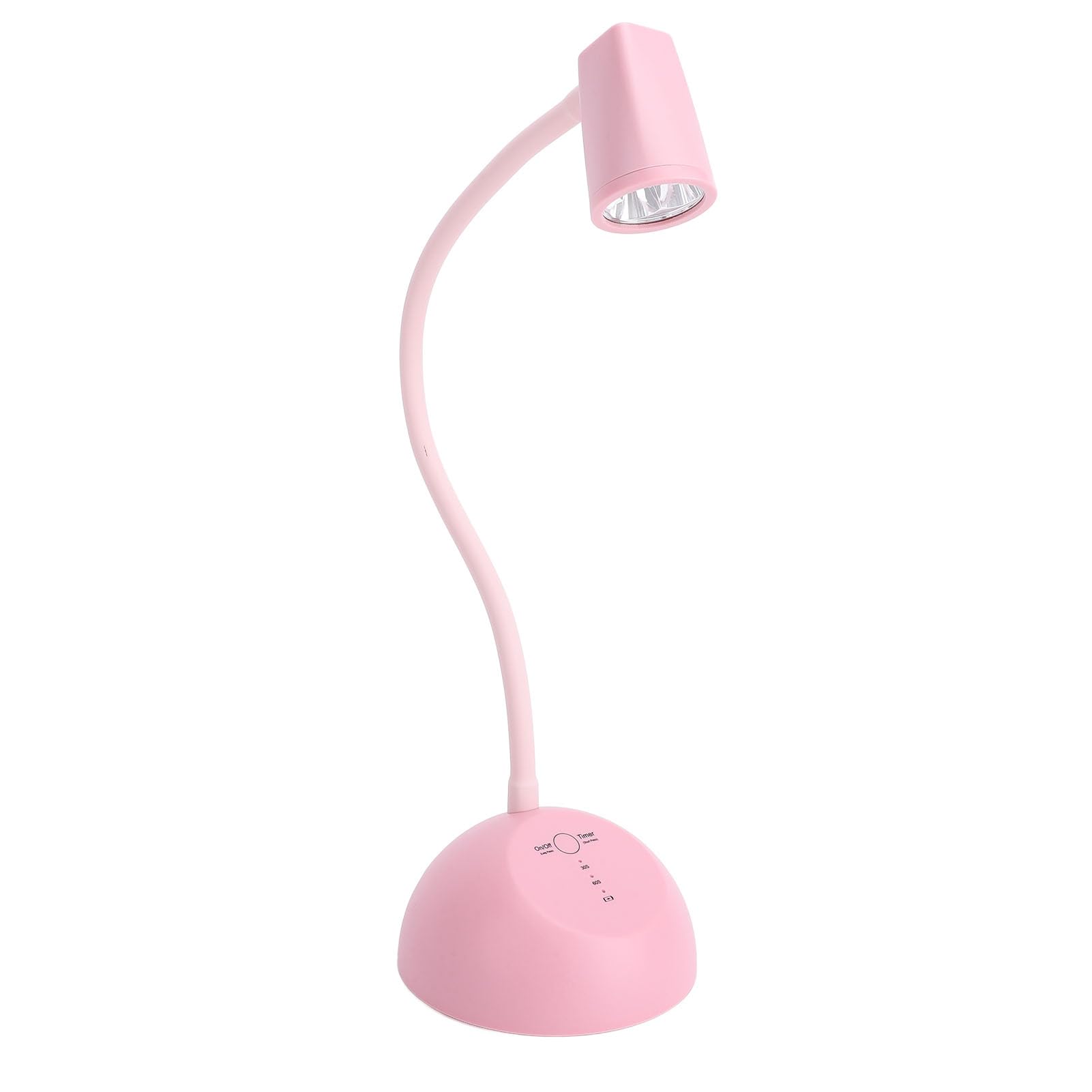 LED Nail Light LED Nail Lamp LED Nail Dryer with Touch Control 30s 60s Timer Rechargeable Battery Flexible Gooseneck for Professional Home Use