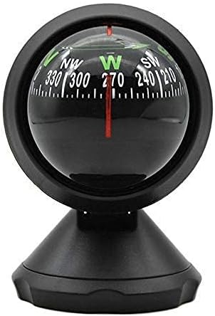 High Precision Adjustable Electronic Compass Boat Ship Car Dash Mount