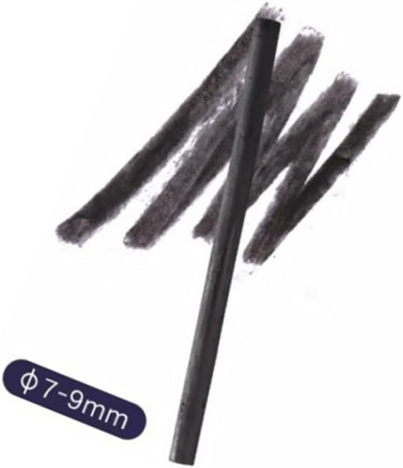 FUOYLOO 25pcs 7-9mm Willow Charcoal Sticks Sketching Painting Tools for Artists and Students Natural Wood Charcoal Bars Suitable for Drawing and Shading