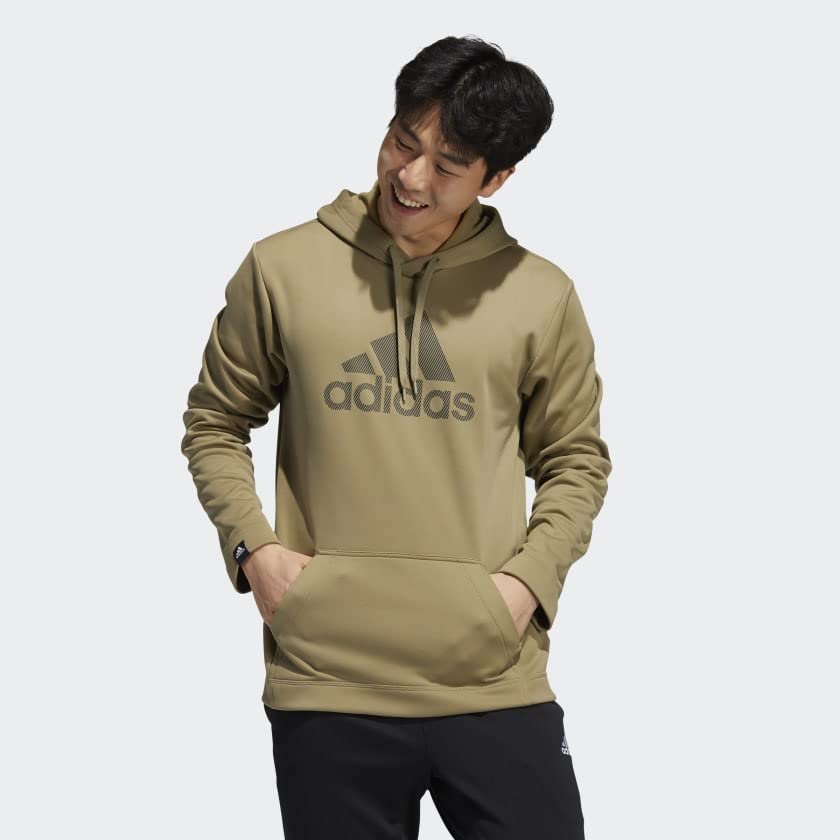 adidas Game and Go Pullover Hoodie Men's, Green, Size M2