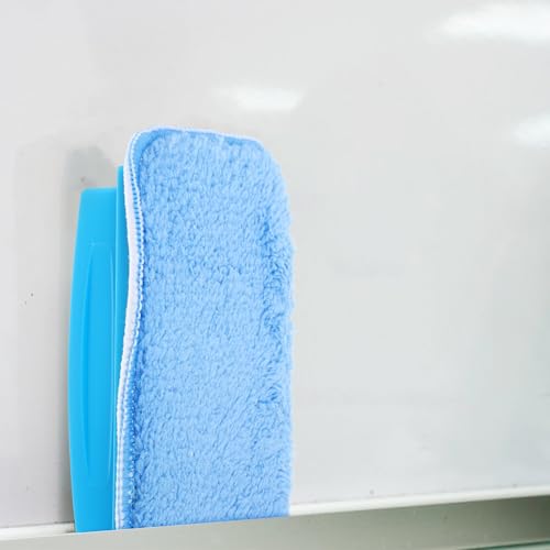 Borrador de pizarra con mango cómodo y paño coral fleece portátil para el hogar 5