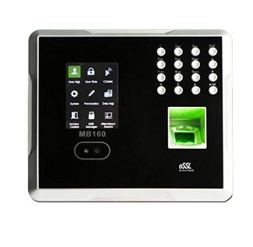 ESSL MB160 Multi-Biometric Face Time Attendance and Access Control System, Black-image-24