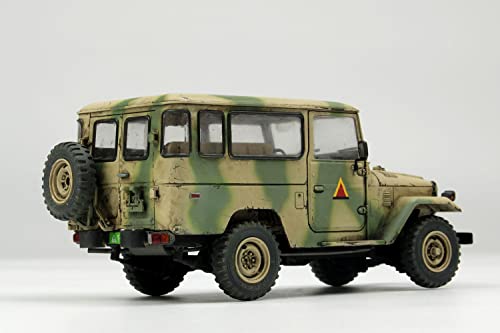 Modelo plástico SUV militar 4x4 escala 1:35 miniatura 5