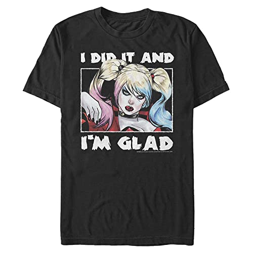 T-Shirt Warner Bros Glad I Did It Homme idéal pour vos sorties décontractées