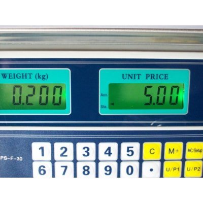 G&G BPS 30kg/1g Preiswaage Marktwaage Ladenwaage