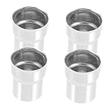 IWOWHERO 5 Stück Mikrowellen Steuerkopfkappen Aus Stahl Austauschbare Ersatz Abdeckung Kompatibel Mit Verschiedenen Leistungstufen Einfache Installation Für Mikrowellenreparatur