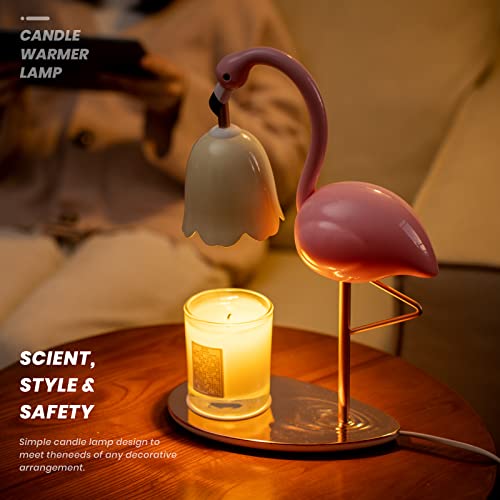 Codogoy Candle Warmer Lamp With Timer, No Flame Electric Candle Wax Melting Lamp, Dimmable Candle Lamp, Compatible With Small & Large Candle For Home Bedroom Decor Table Light #TOP6