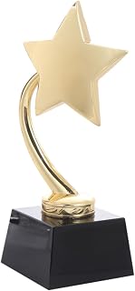 INOOMP 2 pcs Award Ceremony Trophy Golden Trophy Party Trophy Golden Award Trophy Sports