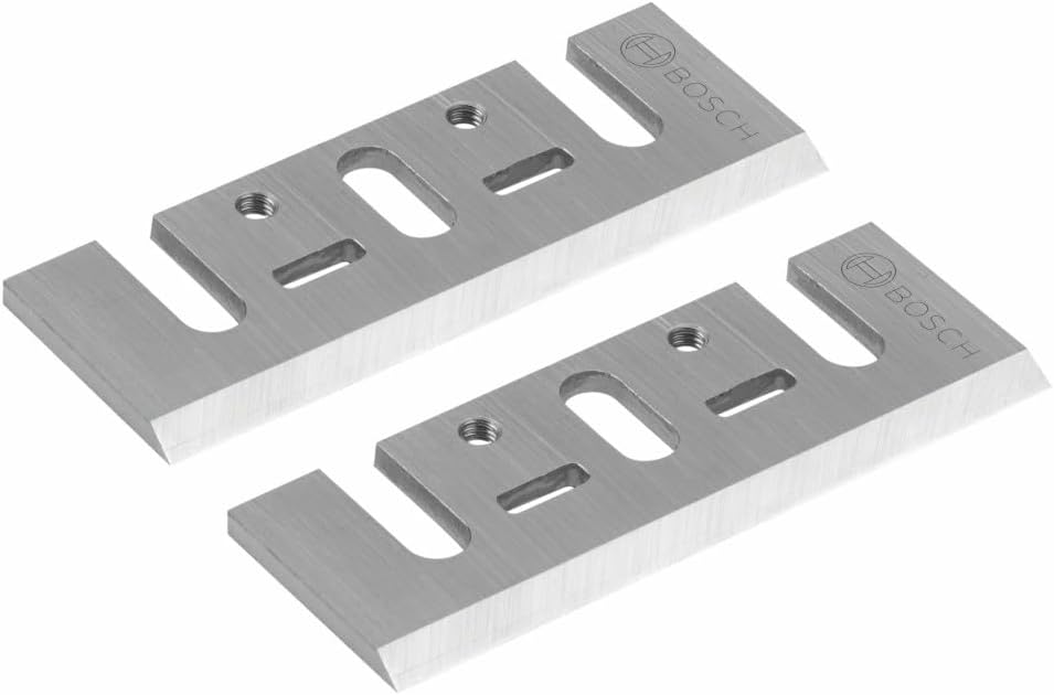 BOSCH Cuchillas de acero de alta velocidad de repuesto PA1205 para cepilladora 1594