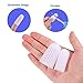 10 Pcs Silicone Finger Cots with Air Holes, Finger Protector Sleeve Covers for Writing, Abrasion and Pain Prevention Finger Cracking - White