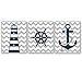 Homdeco Blue Nautical Art Print Set of 3 (8”X10”) Lighthouse Steering Wheel Anchor Navigation Print for Baby Boy, Nautical Themed Canvas Wall Art, No Frame
